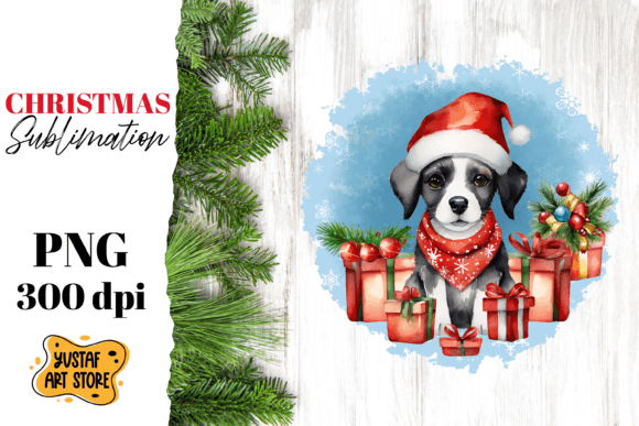 Download Christmas Dog Sublimation Design. Funny - Christmas Collection