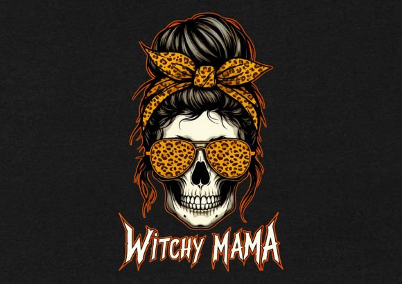 Download Witchy Mama T-Shirt Design - Premium Resources