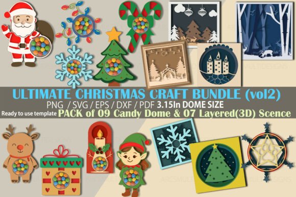 Download Ultimate Christmas Craft Bundle - Christmas Collection