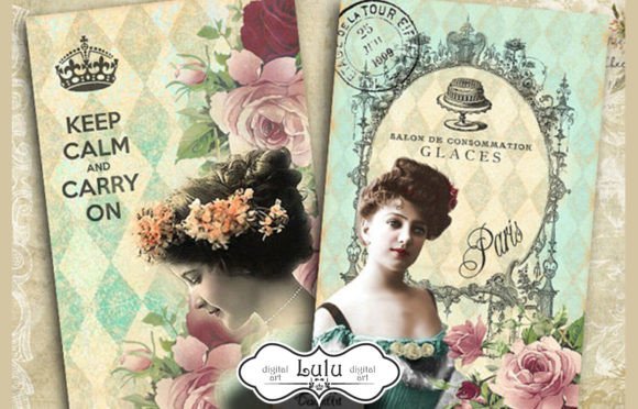 Download Vintage Greeting Cards - Vintage greeting cards Collection