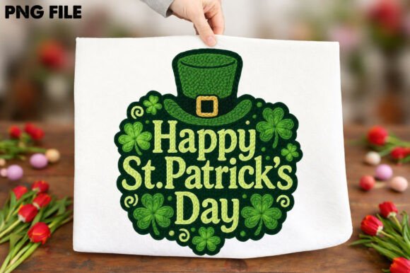 Download Happy St Patrick’s Day Crochet PNG - Crochet png Collection
