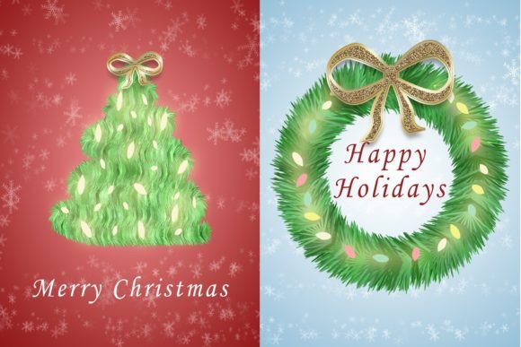 Download Happy Holidays &amp; Merry Christmas Graphic - Christmas Collection