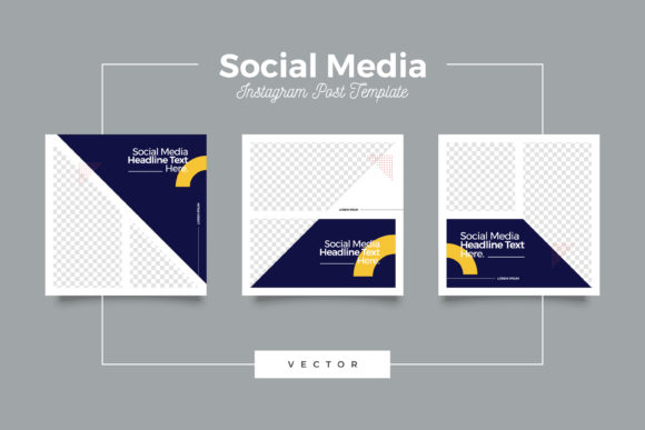 Download Social Media Instagram Kit-ePS Template - Eps template Collection